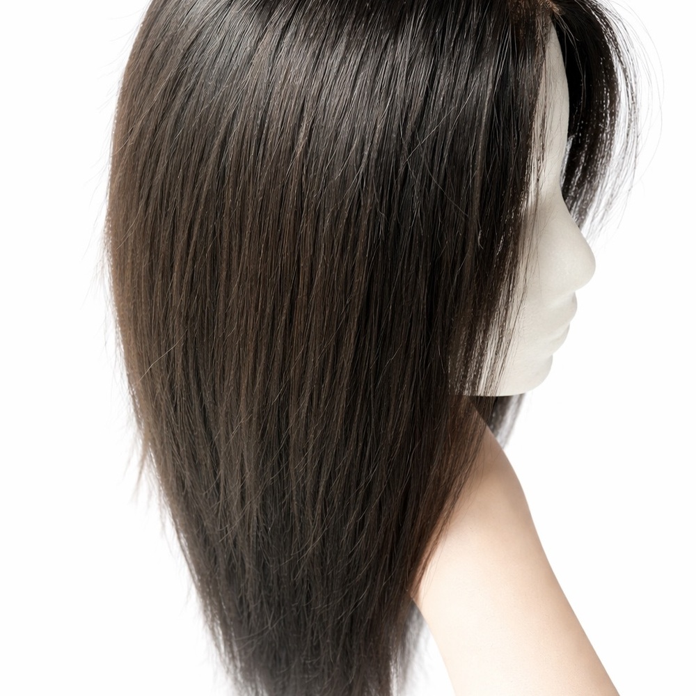 18 inch Yaki straight 7x5 human hair wig by Nadula - Picture 2 of 7